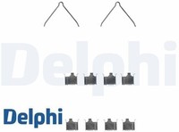 Delphi LX0229 ZubehöRsatz FüR Scheibenbremsbelag ZubehöRsatz Bremsbelag