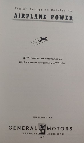 Engine Design as Related to Airplane Power General Motors 1943 WW2 Aircraft - Foto 4 di 10