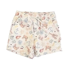 Rylee + Cru Nautical Boardshort Swim Shorts Size 6-12 Months Baby Toddler