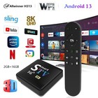 M98-M9 Smart Android TV Box 2+16GB 8K Ultra HD 5G WiFi Home Media Streaming Box — photo 1