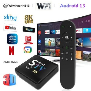 M98-M9 Smart Android TV Box 2+16GB 8K Ultra HD 5G WiFi Home Media Streaming Box