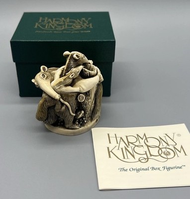 Harmony Kingdom Antipasto Anteater Box Figurine TJAE UK Made Boxed SIGNED