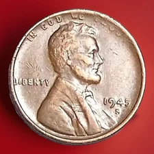 1945-S Lincoln Wheat Cent “Best Value On eBay” FAST SHIPPING