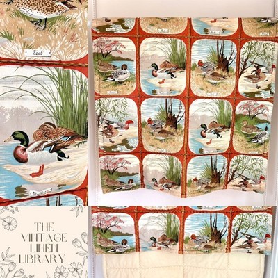Vintage traditionelle Ente mehrfarbig Patchwork Quilt 40   x 60   Decke Überwurf 