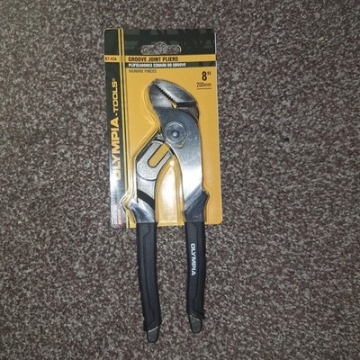 Olympia Tools 8'' Groove Joint Pliers (87-426) - 200mm
