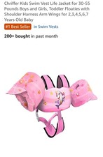 Lifevest Girl 30-35 Pounds Pink