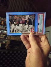  Topps Now 2017 Indians 22nd Straight Win PSA 10