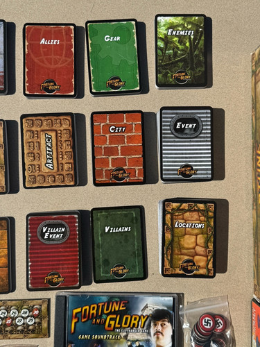 Fortune and Glory: The Cliffhanger Game (Flying Frog Boardgame) Complete GUC - Picture 7 of 10