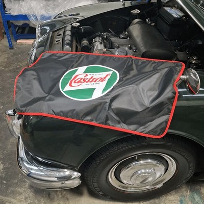Castrol Auto Kotflügelschutz Motorraum Schutzmatte Antirutsch Abdeckung Werkstatt