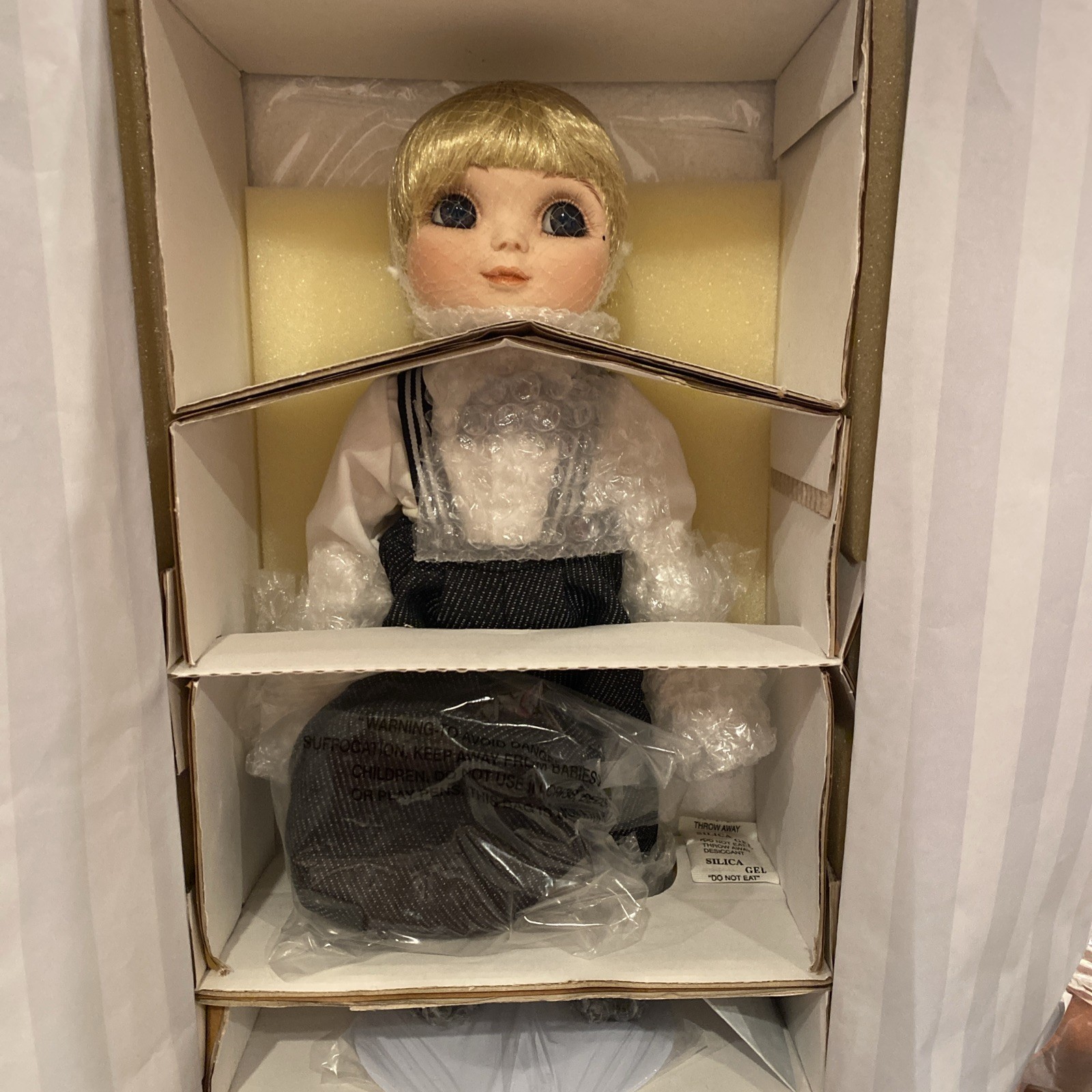 Marie Osmond Adora Beau Boy Porcelain Doll- 14&rdquo; Ltd Ed #86