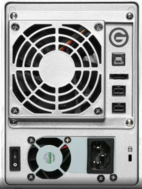 G-SPEED Q, 0G02319, 4-Bay, USB 2.0 / 2 x Firewire800 / eSATA, NO HARD DRIVES! - Image 3 of 4