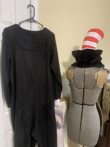 Dr. Suess Cat In The Hat Official Movie Halloween Costume Unisex Size 2X - Picture 14 of 15
