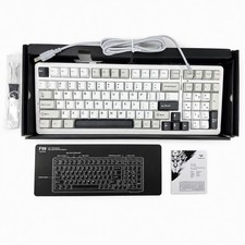 AULA F99 Wireless Mechanical RGB Backlit Keyboard (Black/Grey/White)