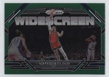 2023 Panini Prizm WNBA Widescreen Green Prizm Natasha Cloud #5 0u2l