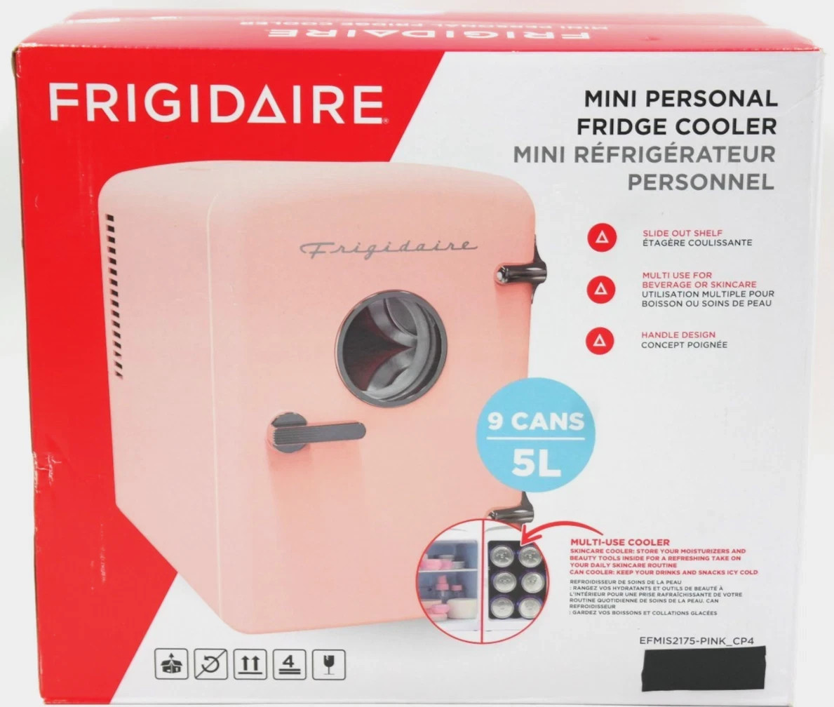 Cooler Retro-9 Can Portable Mini Fridge