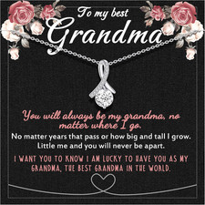 Necklaces for Women Gifts for Mom Birthday Gifts for Women Silver Necklace Daugh