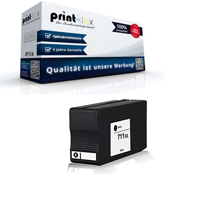 Alternative Tintenpatrone für HP 711 Schwarz Kassette XXL - Office Plus Serie