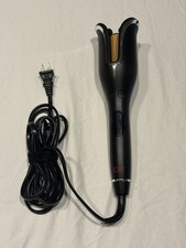 CHI Spin N Curl Rotating Hair Curler Automatic Ceramic Curling Iron Black