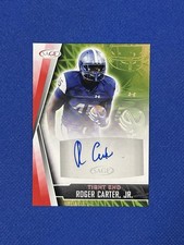2022 SAGE Low Series Autograph Roger Carter Jr. #A-RCJ Red RC Auto BB