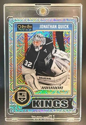 2014-15 O-Pee-Chee Hockey Platinum Jonathan Quick Traxx #130 Los Angeles Kings