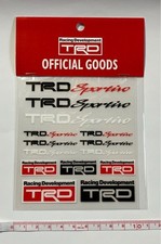 Trd Sportivo Mini Sticker Set Official Goods Toyota Toyota 08231-sp104 Trd Sportivo Mini Sticker Set Official Goods Toyota Toyota 08231-sp104