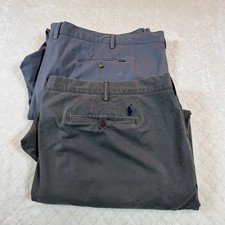 Polo Ralph Lauren Stretch Classic Fit Men  s Pants - two pairs Blue  Gray