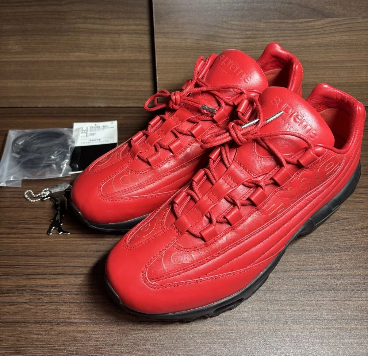 Nike Supreme x Air Max 95 Lux Gym Red | eBay