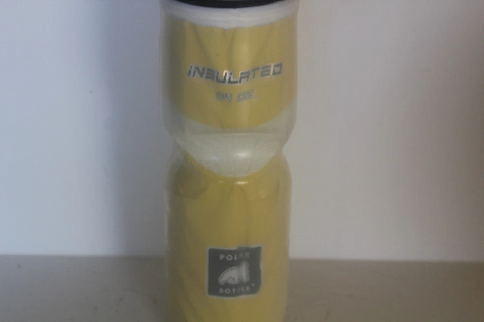 Botella Polar Ciclismo Apretador Amarillo 24 OZ Foto 2 de 4