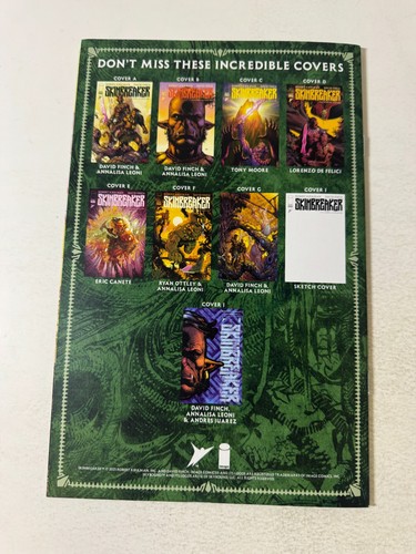 SKINBREAKERS #1 NM 1 Per Store Embossed VARIANT Robert Kirkman David Finch 2025 - Bild 2 von 2