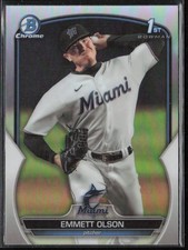 2023 Bowman Draft Emmett Olson Chrome Refractor