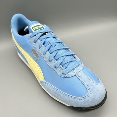 Puma Easy Rider Vintage Light Blue Gold Moon 399028-38 Herren Uk 9 Terrassen