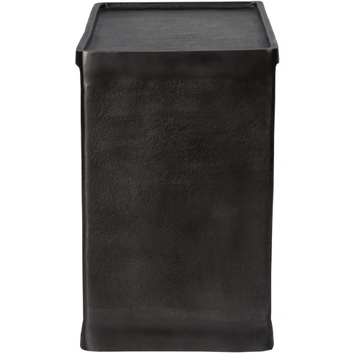 Uttermost 25147 Derwent 20 X 19 inch Dark Antique Nickel Side Table - Picture 4 of 5