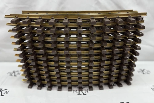 LGB 1100 11000 G Scale 30 Degree Curved Track Sections (12) EX/Box
