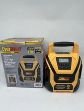 EverStart 1600 Amp Lithium Jump Starter with Air Compressor **Missing Charger**