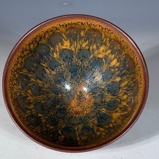 5.1"China Ancient Dynasty palace Jian kiln porcelain Tea cup Bowl Bowls