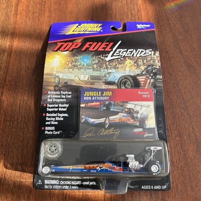 Johnny Lightning Top Fuel Legends Jungle Jim Ron Attebury Season 1973