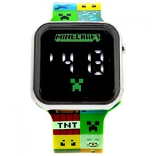 Minecraft Icons Kids Digital Interactive Smart Watch Multi-Color