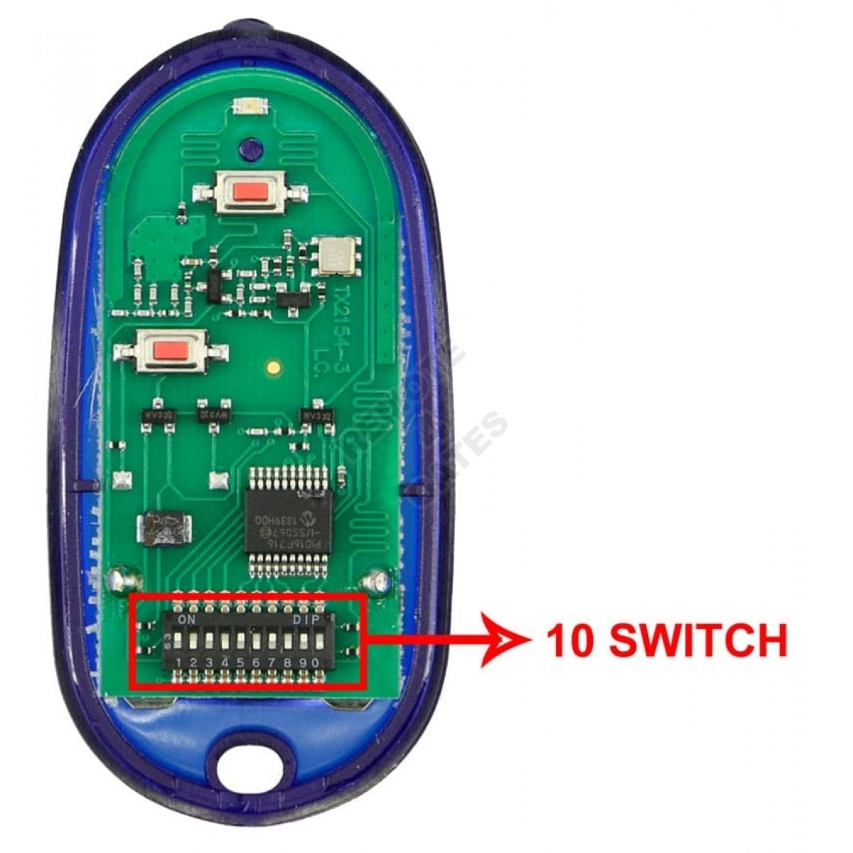 SEAV BE HAPPY S2B Nero: Radiocomando Sicuro 433.92 MHz Codice Fisso - 2