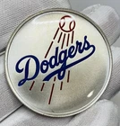 Los Angeles Dodgers Castronomics Hand Enamel 1 oz .999 Fine Silver Art Round