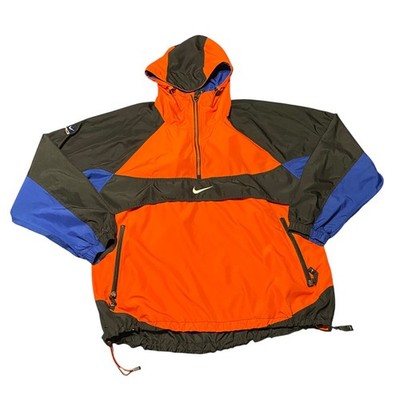 Rare Vintage 90s Grunge ACG Nike Color Block Windbreaker Jacket