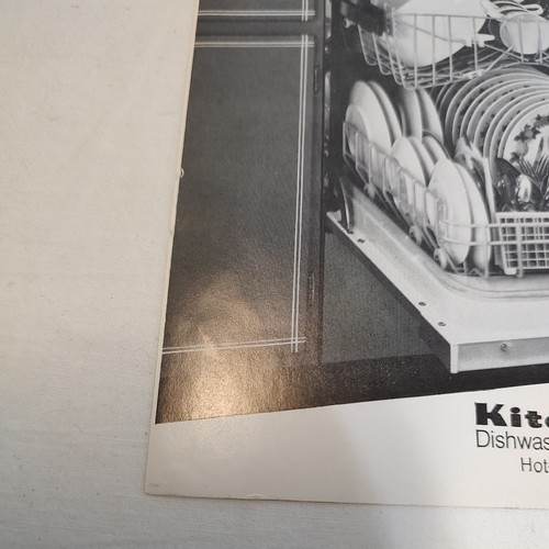 1971 KitchenAid Geschirrspüler Werbung billiger könnte kosten, superba Modell Werbung - Bild 3 von 8