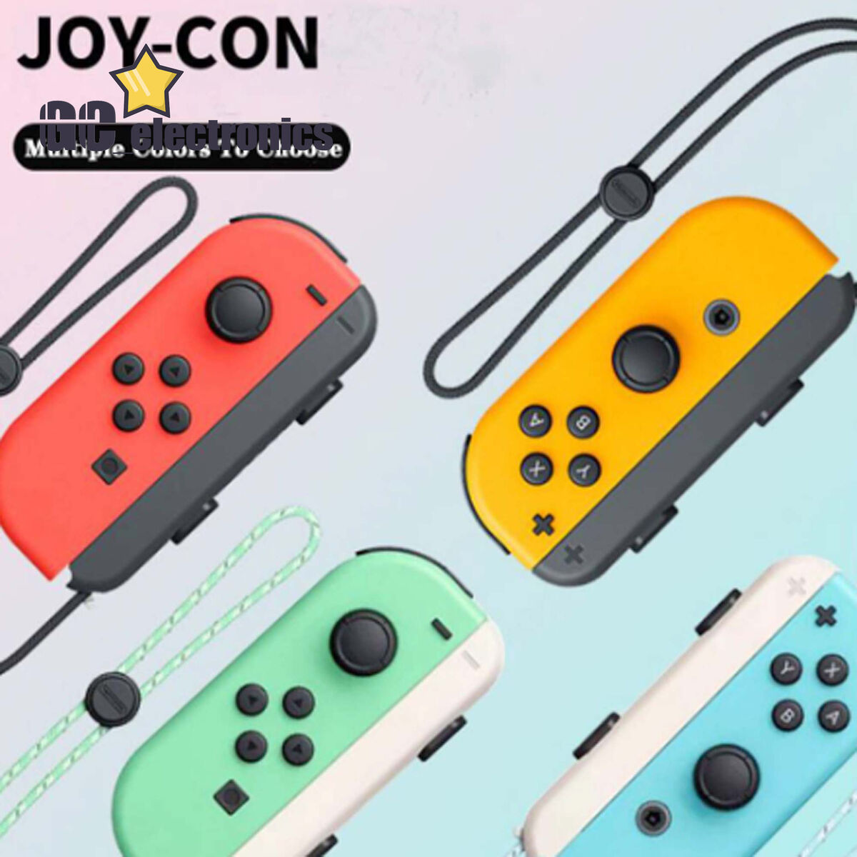 joy con controller Gamepad for Nintendo Switch with strap Bluetooth small  handle