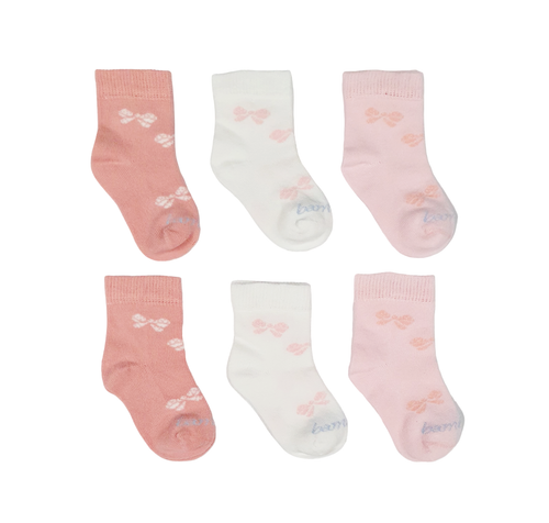 Girls Kids Baby Girls Socks Seamless Cotton Ankle Socks 0-10Yrs 6Pk Little Team - Picture 18 of 24