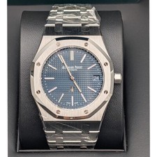 Unworn Audemars Piguet 16202ST.OO.1240ST.02 Royal Oak Blue Dial 2023 2