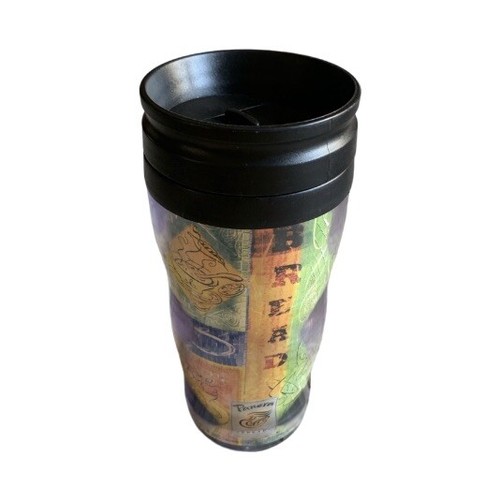 Vintage 2001 Panera Bread Insulated Travel Mug With Lid eBay