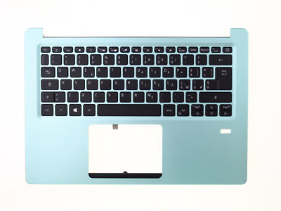Acer Swift SF114-32 Palmrest Gehäuse Tastatur QWERTY Italian 6B.GZGN1.016
