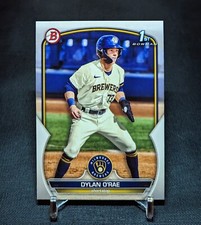 Dylan O'Rae 1st Rookie Card RC 2023 Bowman Prospects BP-143 Milwaukee Brewers