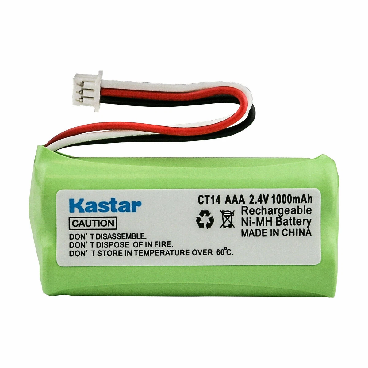 Spare Plantronics CT14 Nickel Metal Hydride Battery Pack 2.4V 