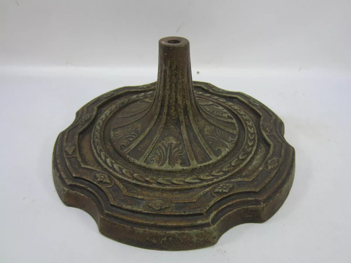 Cast iron floor lamp base deals