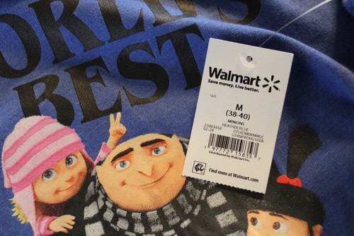 Minions DAD T-Shirt Men’s M Blue Licensed Cotton Blend - Picture 5 of 5